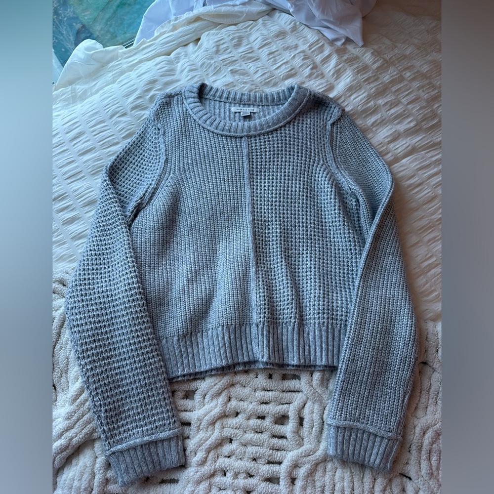 Grey AE sweater